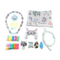 Tapis d’éveil nordique pour bébé 4 en 1 avec jeux MY BABY