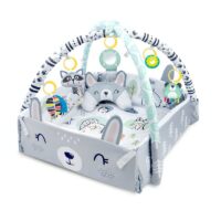 Tapis d’éveil nordique pour bébé 4 en 1 avec jeux MY BABY