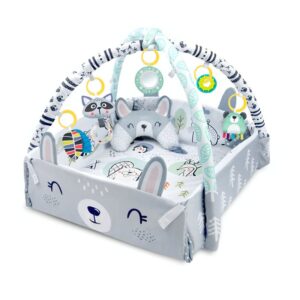Tapis d’éveil nordique pour bébé 4 en 1 avec jeux MY BABY