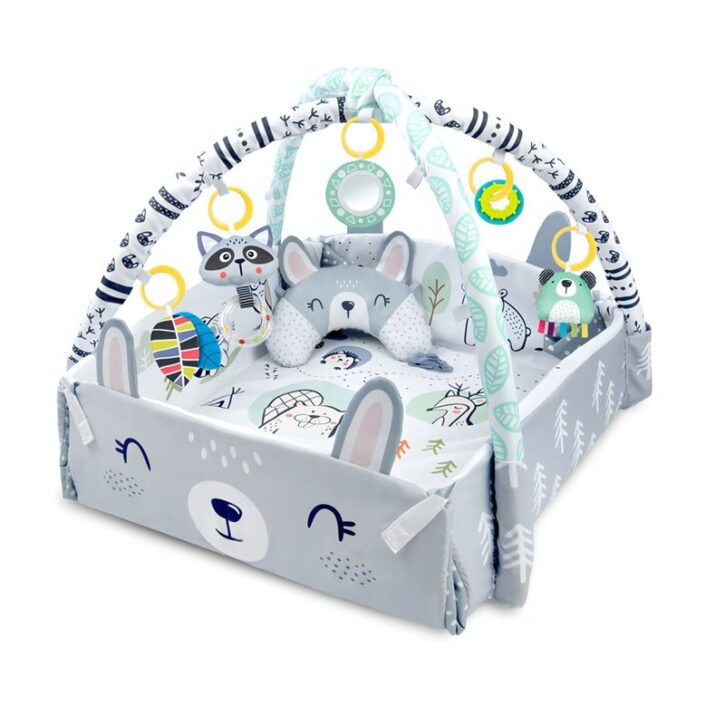 Tapis d’éveil nordique pour bébé 4 en 1 avec jeux MY BABY