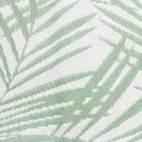 Tapis extérieur motif feuillage matière synthétique résistante et lavable EXTRAQUIP
