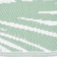 Tapis extérieur motif feuillage matière synthétique résistante et lavable EXTRAQUIP