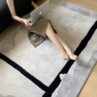Tapis gris design minimaliste italien ARTO DESIGN