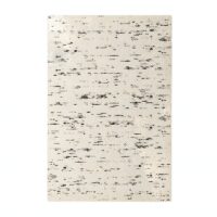 Tapis marocain beige et noir poils épais décoration style contemporaine CARPETIO