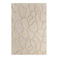 Tapis marocain pour salon motifs effet corail ANS DESIGN