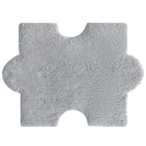 Tapis puzzle de sol pour enfant doux gris YOUPI
