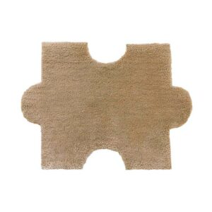 Tapis puzzle de sol pour enfant doux marron YOUPI