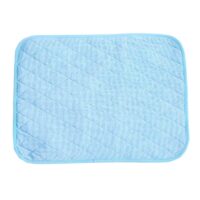 Tapis rafraîchissant chien bleu imperméable pour été et fraîcheur