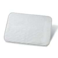 Tapis rafraîchissant chien gris imperméable pour été et fraîcheur