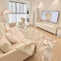 Tapis rectangulaire turc beige sobre tendance LE CAIRE