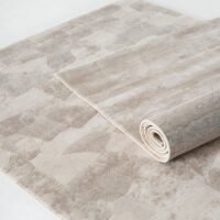 Tapis rectangulaire turc beige sobre tendance LE CAIRE