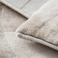 Tapis rectangulaire turc beige sobre tendance LE CAIRE