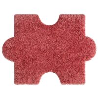 Tapis rouge puzzle de sol pour enfant doux YOUPI