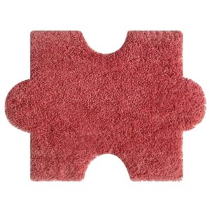 Tapis rouge puzzle de sol pour enfant doux YOUPI