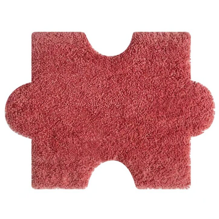 Tapis rouge puzzle de sol pour enfant doux YOUPI