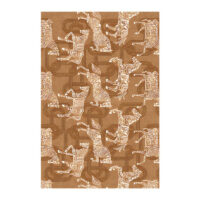 Tapis vintage de décoration motifs chevaux antiques LANMUI