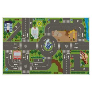 Tapis voiture enfant jour de travail TOYSLAND
