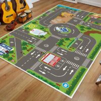 Tapis voiture enfant jour de travail TOYSLAND
