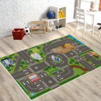 Tapis voiture enfant jour de travail TOYSLAND